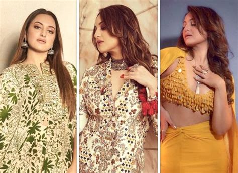 Here are five outfits of Sonakshi Sinha that serves up major festive ...