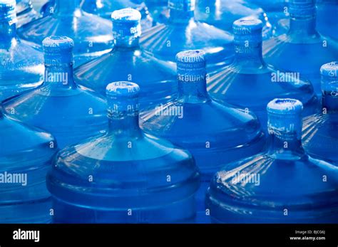 Mineral Water Bottles Stock Photo - Alamy