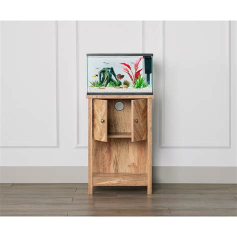 The Top Fin Sindoori Mango Finish Aquarium Stand was designed with your ...