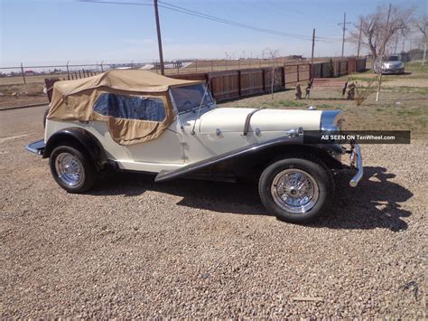 1929 Mercedes Ssk Replica Roadster Kitcar Gazelle Antique