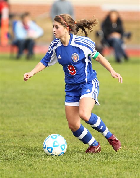 Girl Playing Soccer Images & Pictures - Becuo