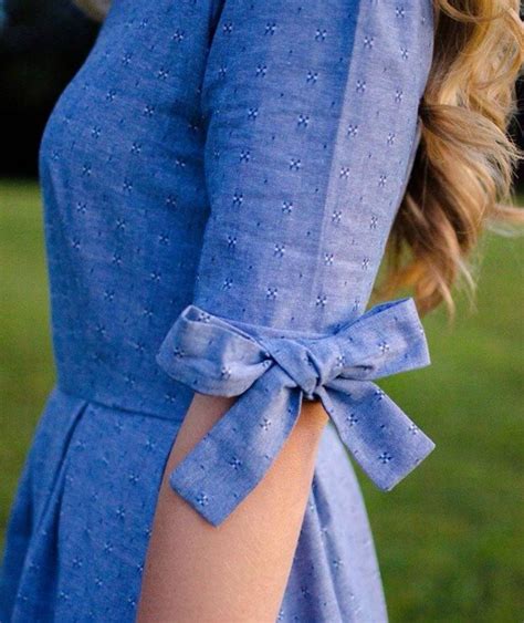 Sleeve bow detail on Shabby Apple dress | Sleeves designs for dresses, Designs for dresses ...