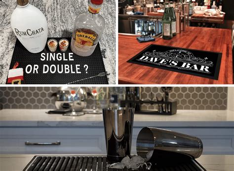 Step up Your Home Bar with These Top 5 Custom Bar Mats