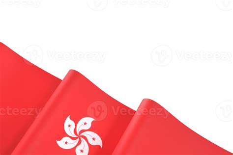 Hong Kong flag design national independence day banner element ...