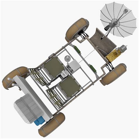 3d lunar rover