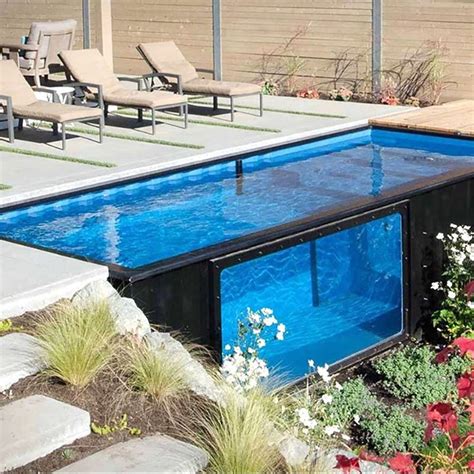 This Company Repurposes Shipping Containers into Swimming Pools for the ...