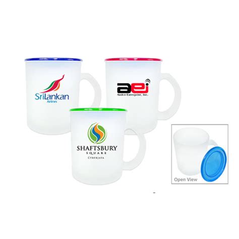 Frosted Glass Mug - Door Gift Singapore