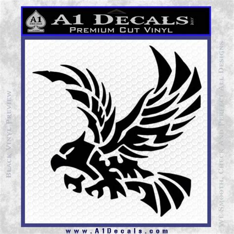 Tribal Eagle Decal Sticker RT » A1 Decals