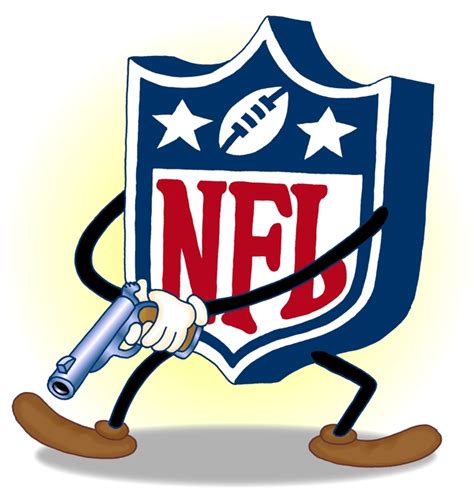 NFL cartoon, National Football League shoots itself in the foot with players disrespect for U.S ...