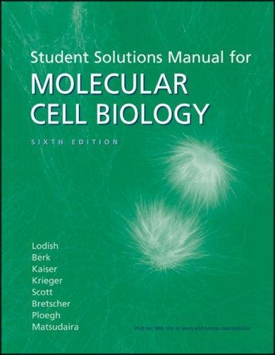 Molecular Cell Biology Solutions Manual by Harvey Lodish | Open Library