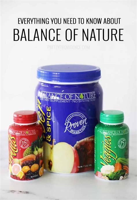 Balance of Nature Vitamins - An Honest Review | Healthy supplements ...