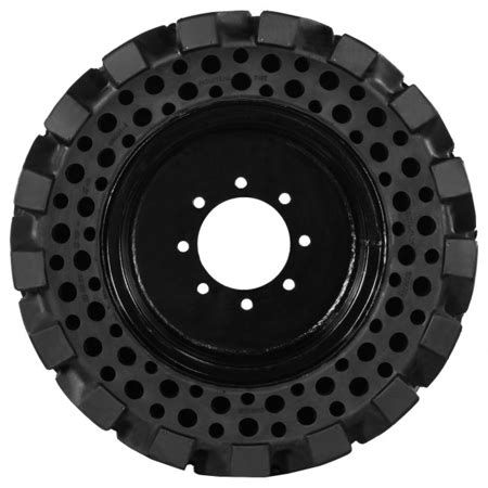 Solid tires for skid steer loaders 10x16.5, 12x16.5 for online sale - solidtiresandtracks.com