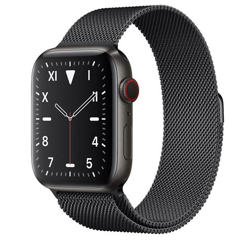 44mm Space Black Titanium Case Apple Watch Series 5 - Apple | Apple ...