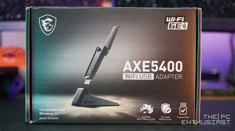 MSI AXE5400 WiFi 6E USB Adapter Review, Maximize Your Connection's ...