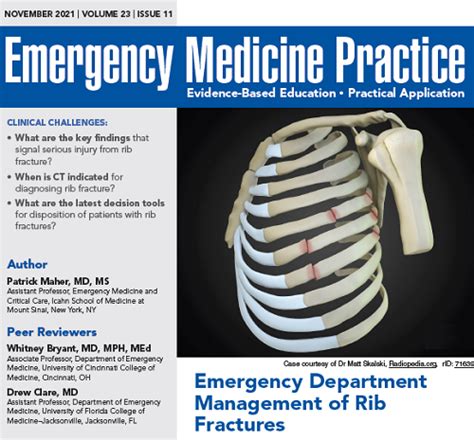 Emergency Department Management of Rib Fractures (Trauma CME) | Clinical Pathway