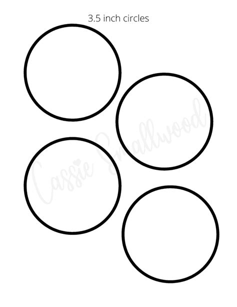 Free Printable Circle Templates Daily Printables, 54% OFF