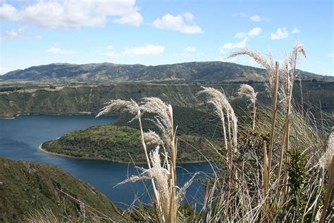 Plant Life and the Islands of Lake Cuicocha Photograph by Robert Hamm ...