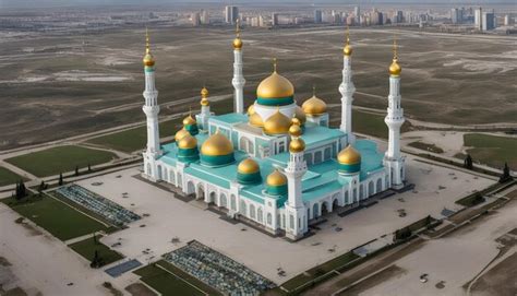 Premium AI Image | Nursultan astana kazakhstan the hazrat sultan mosque ...