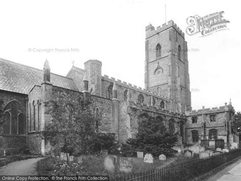 Photo of Mildenhall, St Mary's Church 1925 - Francis Frith