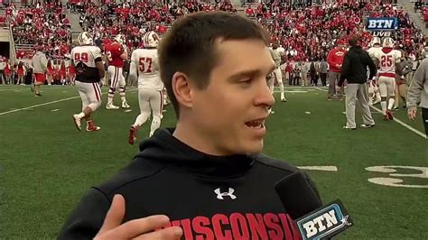 Jim Leonhard Interview - Wisconsin Spring Football - YouTube