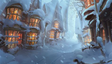 Elli Lebedeva - Winter is coming in Hogsmeade!