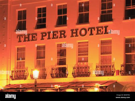 Eastbourne pier night hi-res stock photography and images - Alamy