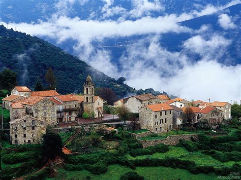 Beautiful, Hillside Village, Aregno, Corsica, France | Great Atmosphere.