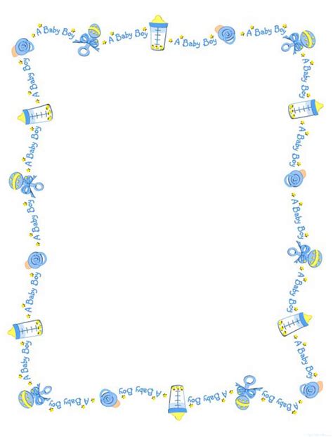 baby boy shower clipart borders 10 free Cliparts | Download images on Clipground 2024