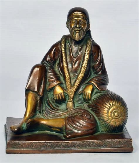 Brass labellus Sai Baba Statue at Rs 2950 in Gurugram | ID: 14094468891