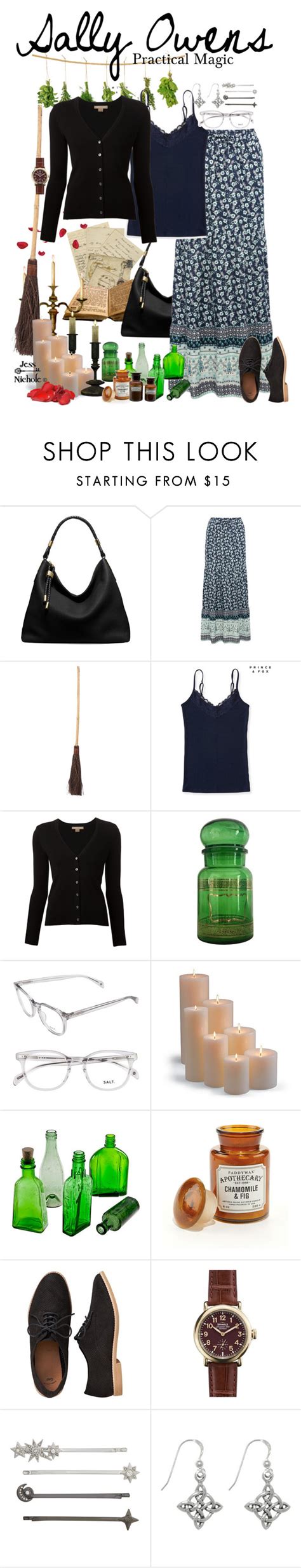 "Practical Magic: Sally Owens" by jess-nichole liked on Polyvore featuring Michael Kors, M&Co ...