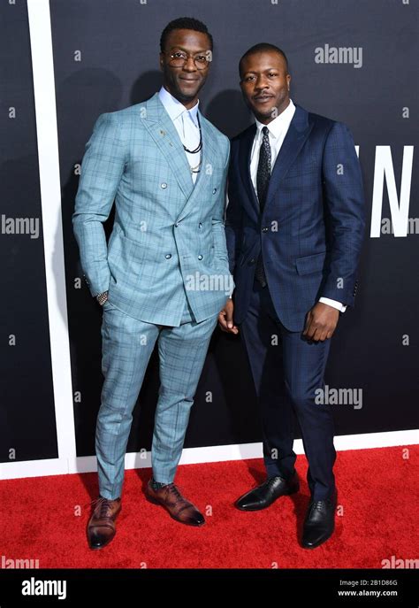 24 February 2020 - Hollywood, California - Aldis Hodge, Edwin Hodge ...