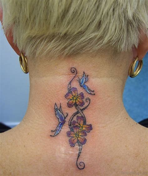 Flower Tattoos For Back Of Neck | Best Flower Site