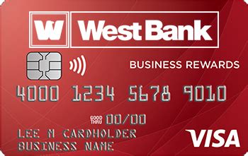 Business Charge Cards | West Bank