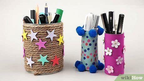 How to Make a Pencil Holder: 13 Steps (with Pictures) - wikiHow