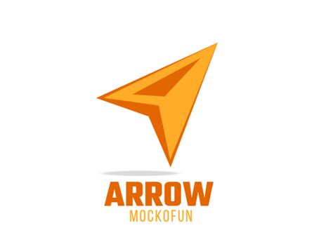 Arrow Logo PNG (3-in-1 Customizable Pack) - MockoFUN