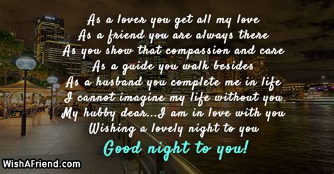 Good Night Messages For Husband