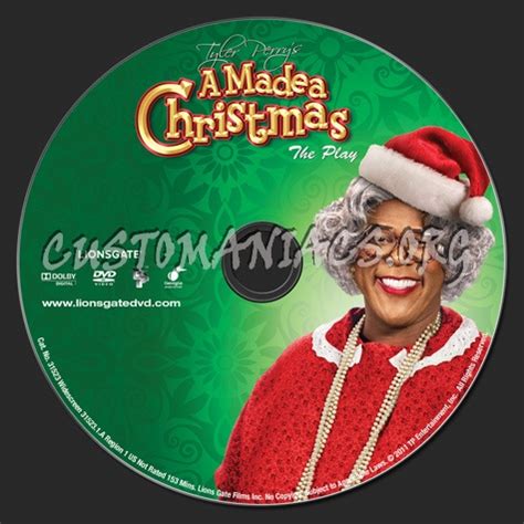 A Madea Christmas The Play dvd label - DVD Covers & Labels by ...