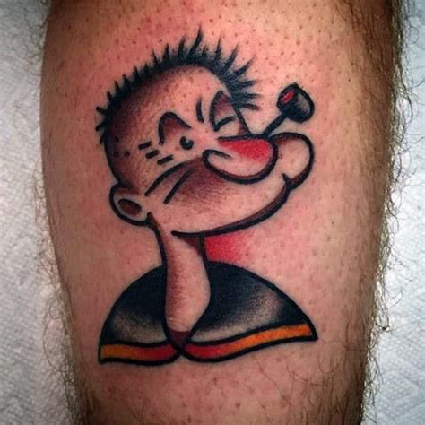 70 Popeye Tattoo Designs For Men - Spinach And Sailor Ideas | Popeye tattoo, Tattoos, Tattoo ...