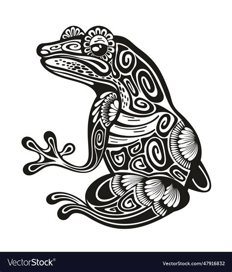 Frog logo Royalty Free Vector Image - VectorStock