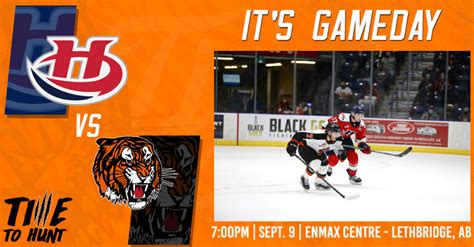 GAMEDAY PREVIEW – SEPTEMBER 9 VS LETHBRIDGE – Medicine Hat Tigers