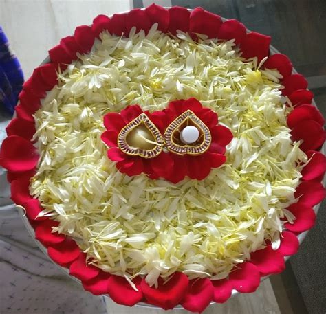 Aarti thali Stage Decorations, Diwali Decorations, Festival Decorations, Flower Decorations ...