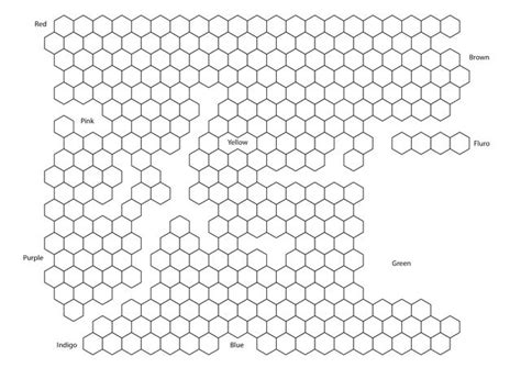 Blank hex chart, you're welcome. Fill in the codes yourself, it's free. - copic | Copic marker ...