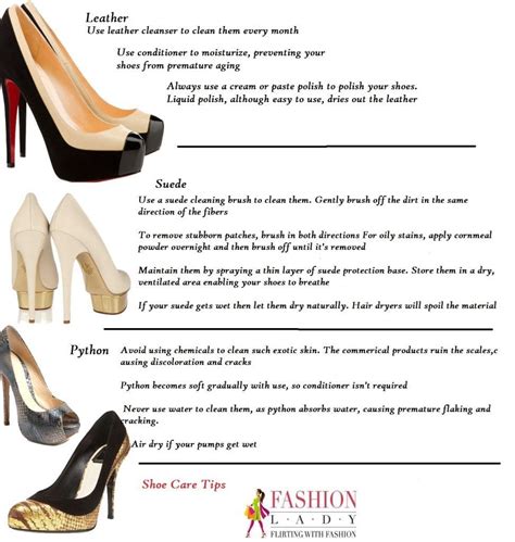 Shoe Care Tips by Fashionlady