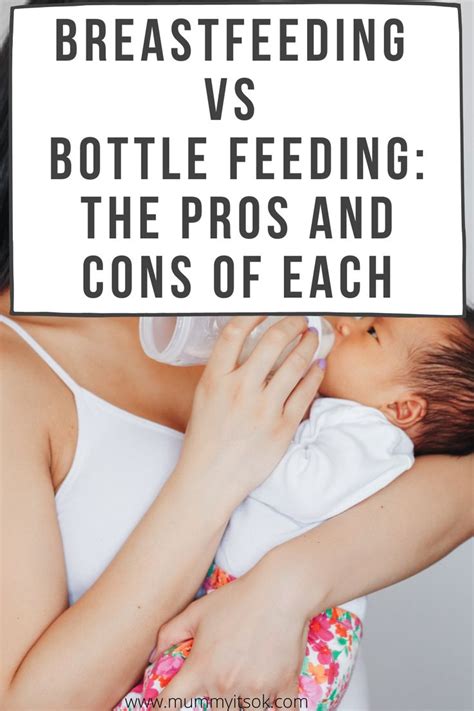 Breastfeeding VS Bottle Feeding: the Pros and Cons of each in 2021 | Bottle feeding ...