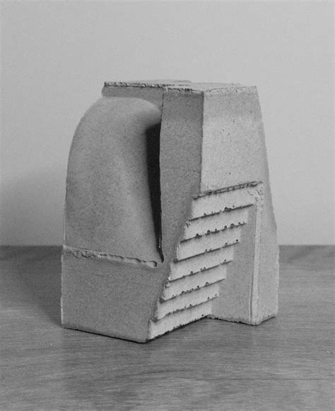 Brutalist Architect Concrete Sculpture 1 Sculpture by Adrian Dune ...