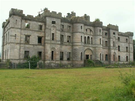 at Dalquharran Castle, Ayrshire, Scotland Abandoned Mansion, Abandoned ...