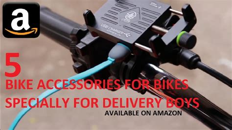 Best 5 bike accessories on amazon | Bike accessories for delivery boys #bike #bigonlinetech ...