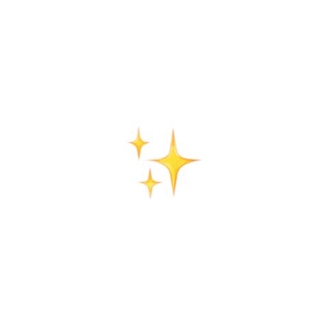 Sparkle Stars Emoji Png - Get Images