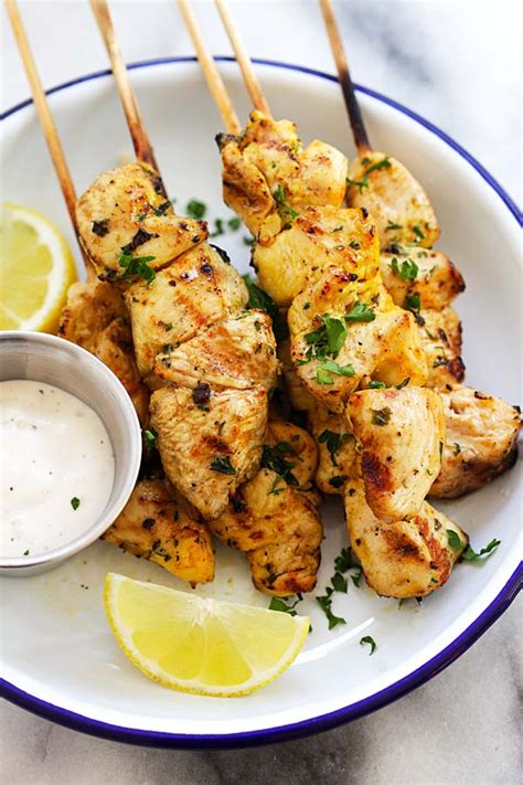 Chicken Souvlaki | Easy Delicious Recipes