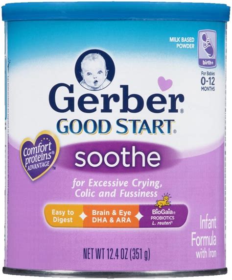 Good Start Soothe Formula Powder, 12.4oz, Case of 6